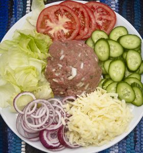 Burger ingredients