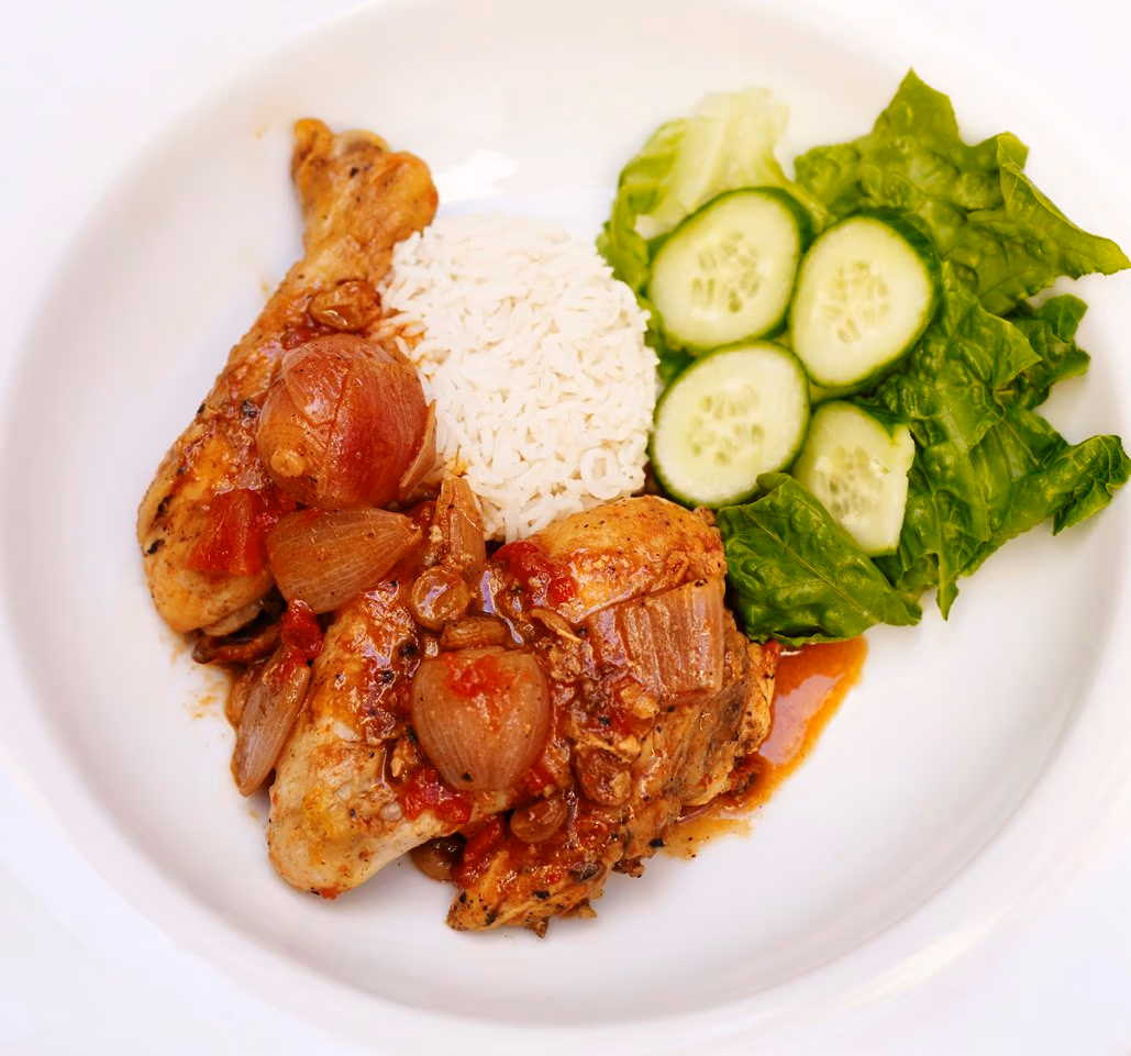 Chicken dishes at Kalliopi Kitchen