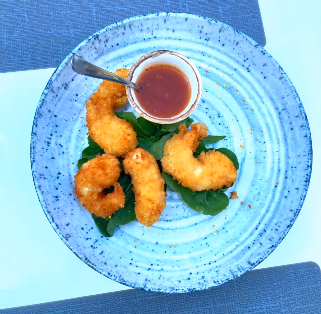 Panko prawns